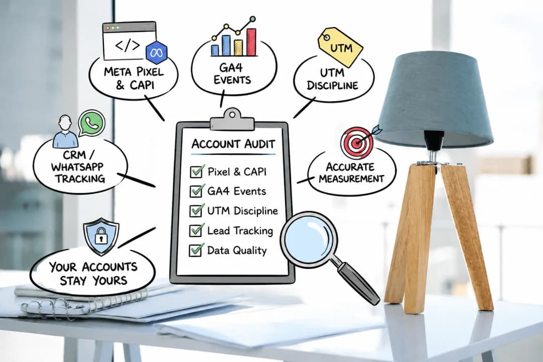 Account Audit & Tracking Setup — Measurement Before Money