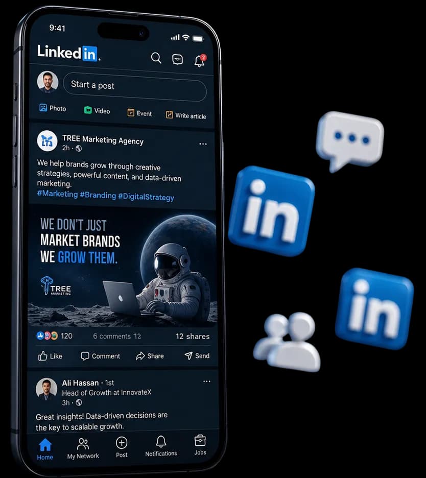 Snapchat & LinkedIn