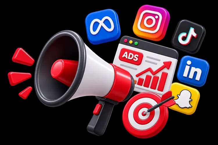 Paid Social — Meta, TikTok, LinkedIn, Snapchat