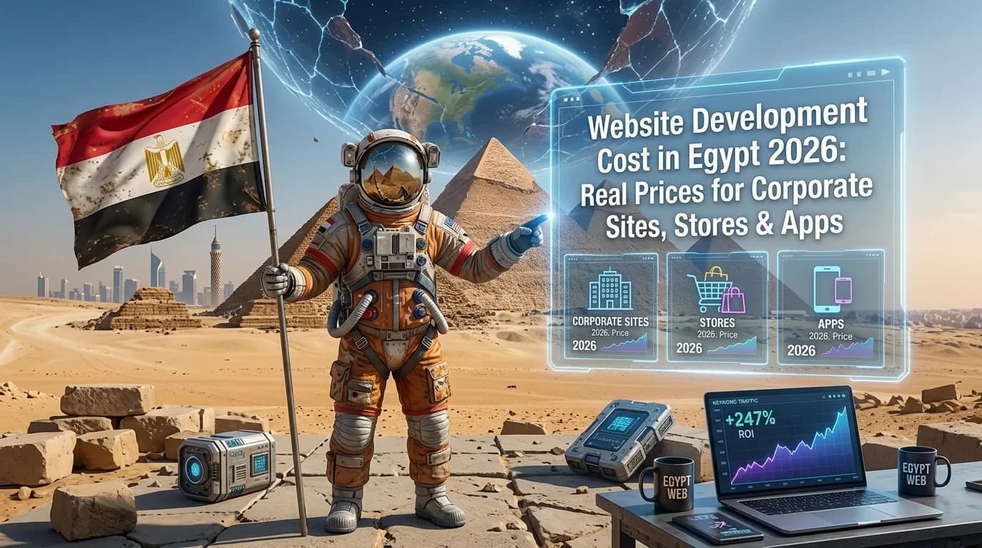 Website Development Cost in Egypt 2026: Real Prices for Corporate Sites, Stores & Apps